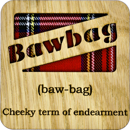 Bawbag Square Coaster