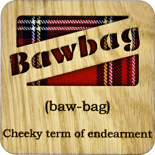 Bawbag Square Coaster