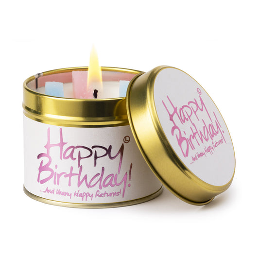 Happy Birthday Lily-Flame Candle