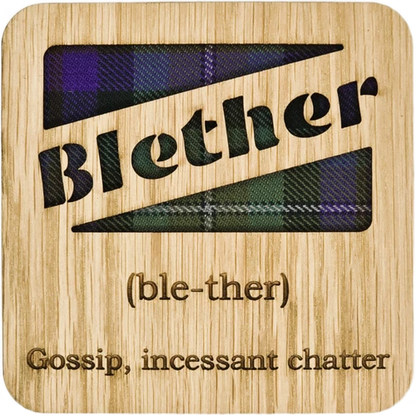 Blether Square Coaster