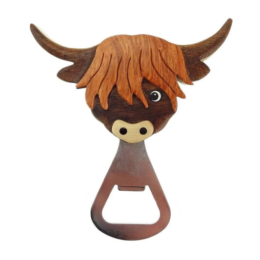 Highland Cow Bottle Opener