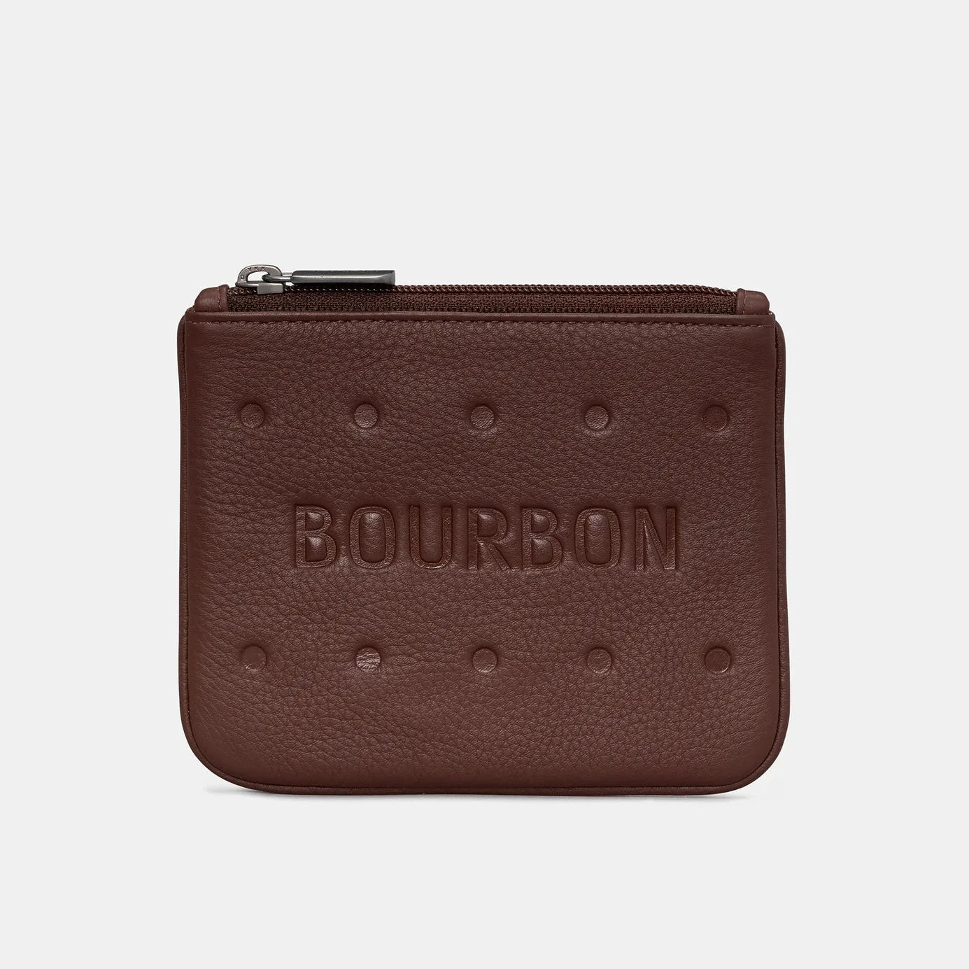 Bourbon Biscuit Leather Purse