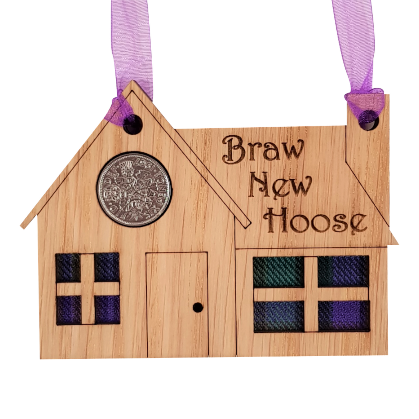 Braw New Hoose Lucky Sixpence