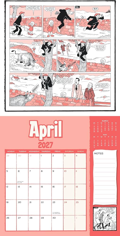 2027 The Broons & Oor Wullie Calendar