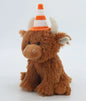 Cone Highland Brown Cow 20cm