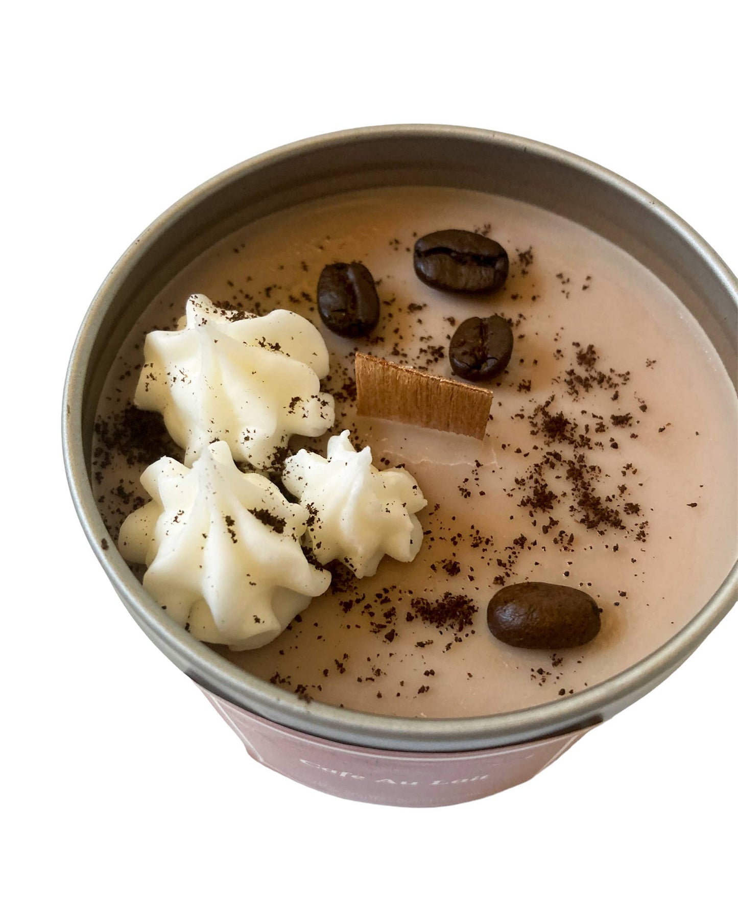 Cafe Au Lait Wood Wick Candle