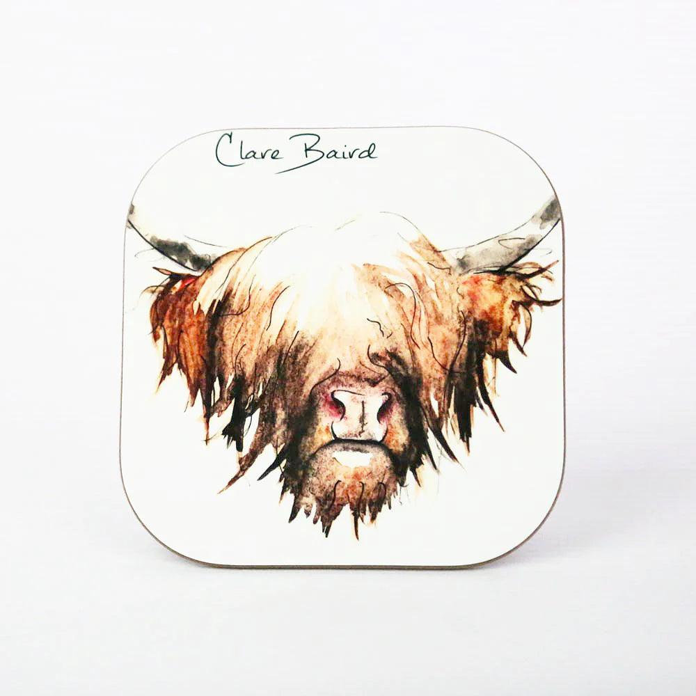 Highland Cow Coaster