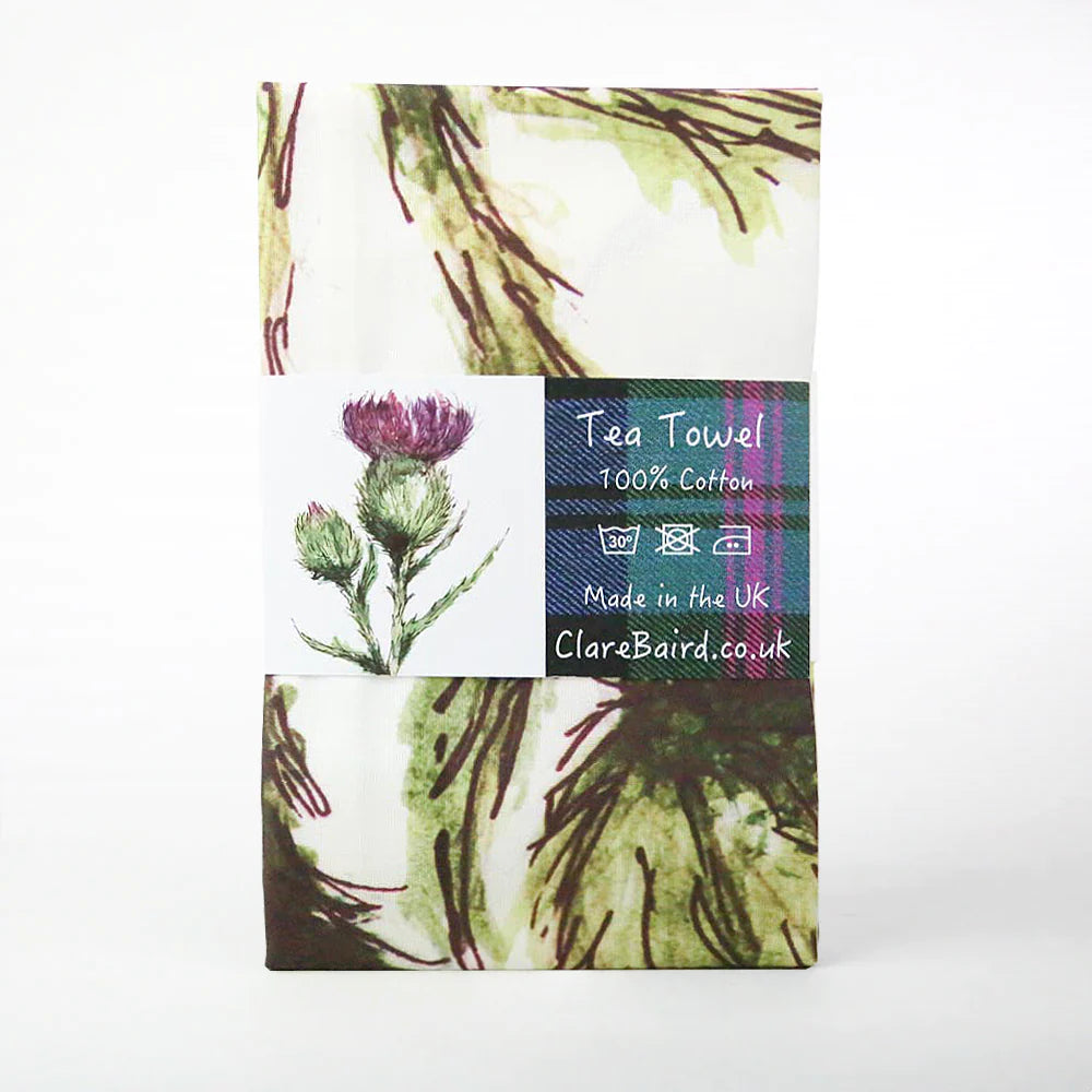 Thistle Tea Towel