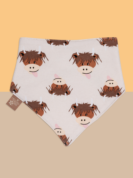 Hamish Highland Cow Bib