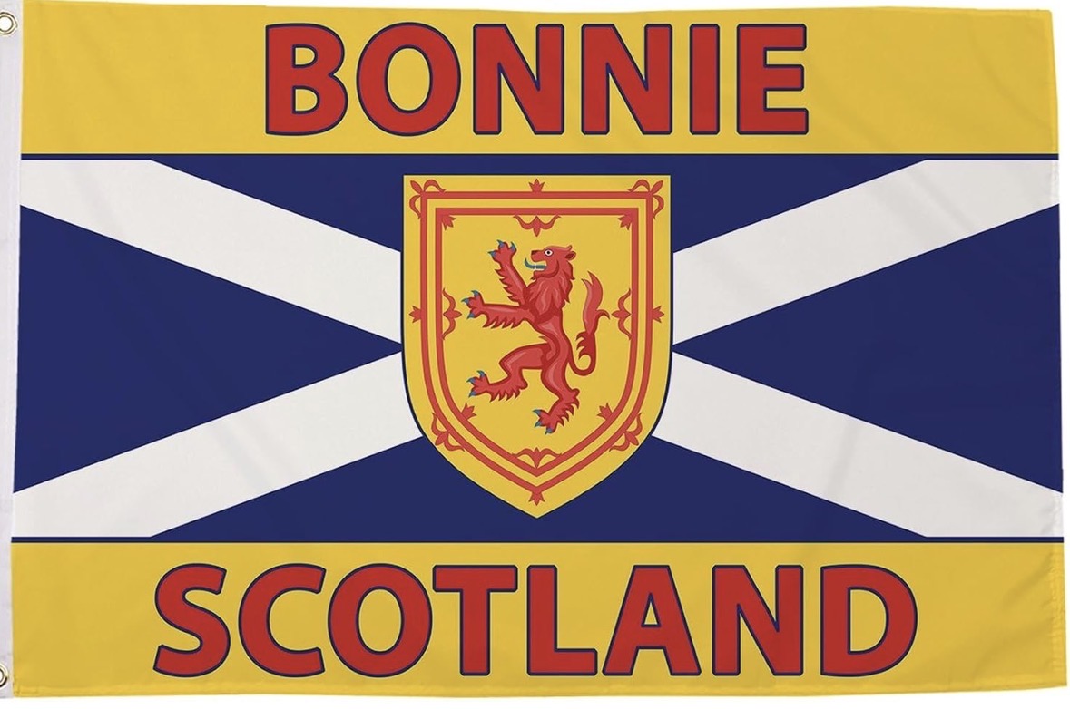 5ft Bonnie Scotland Flag