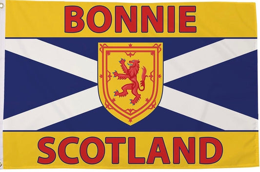 5ft Bonnie Scotland Flag