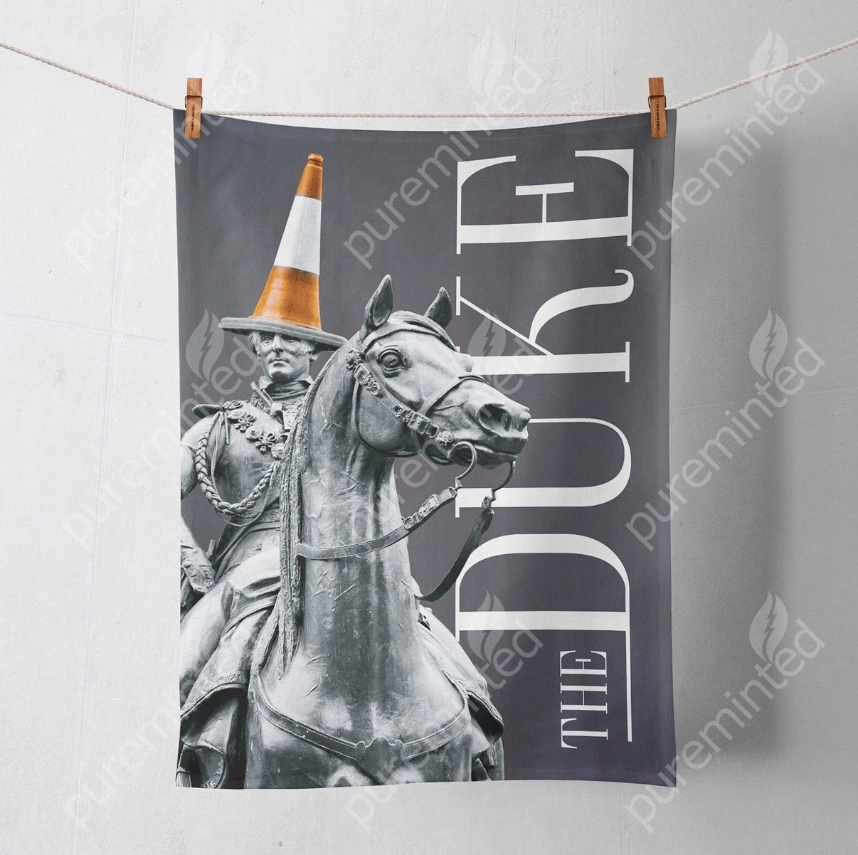 The Duke Tea Towel