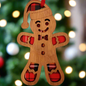 Christmas Gingerbread Man Hanging Plaque