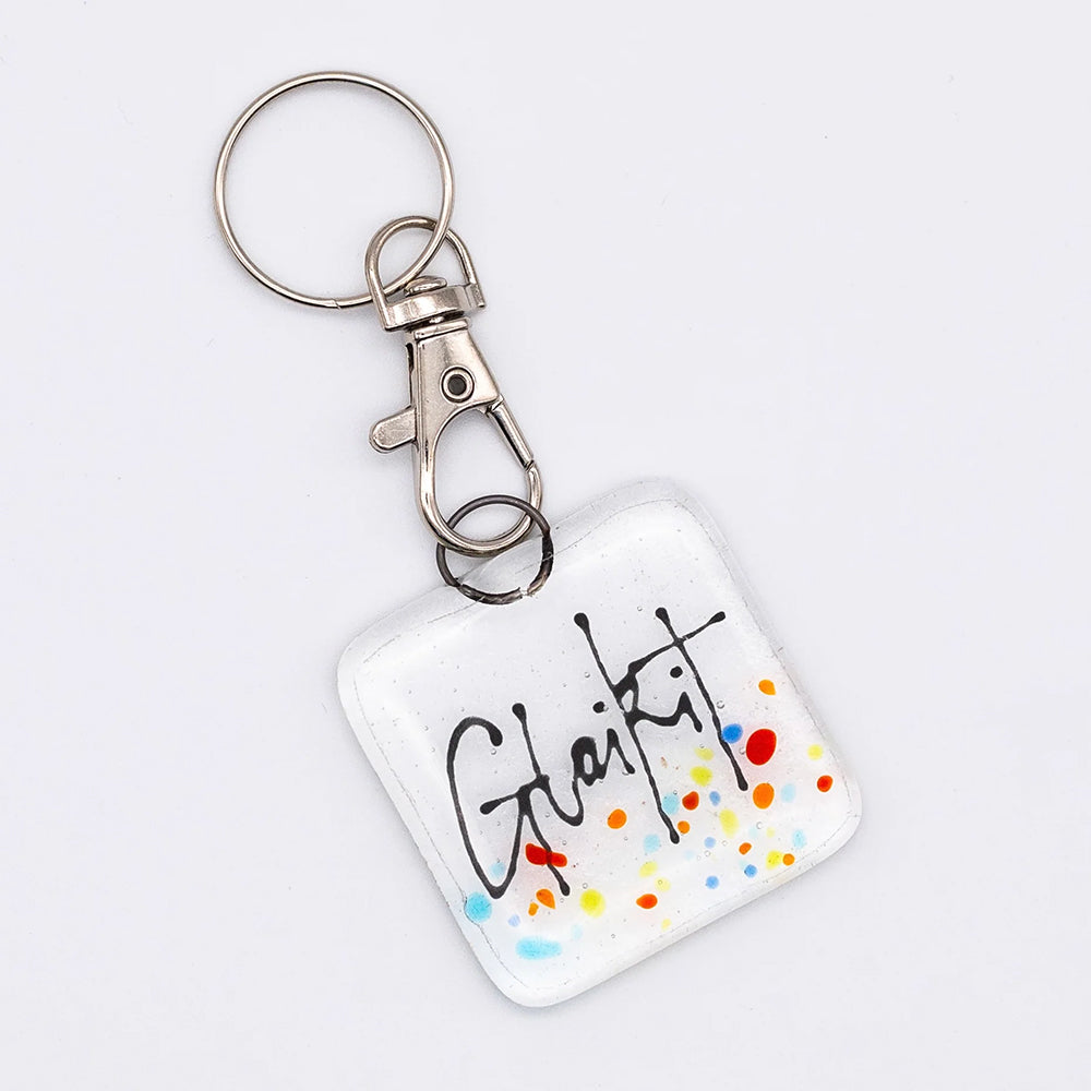 Glaikit' Glass Keyring