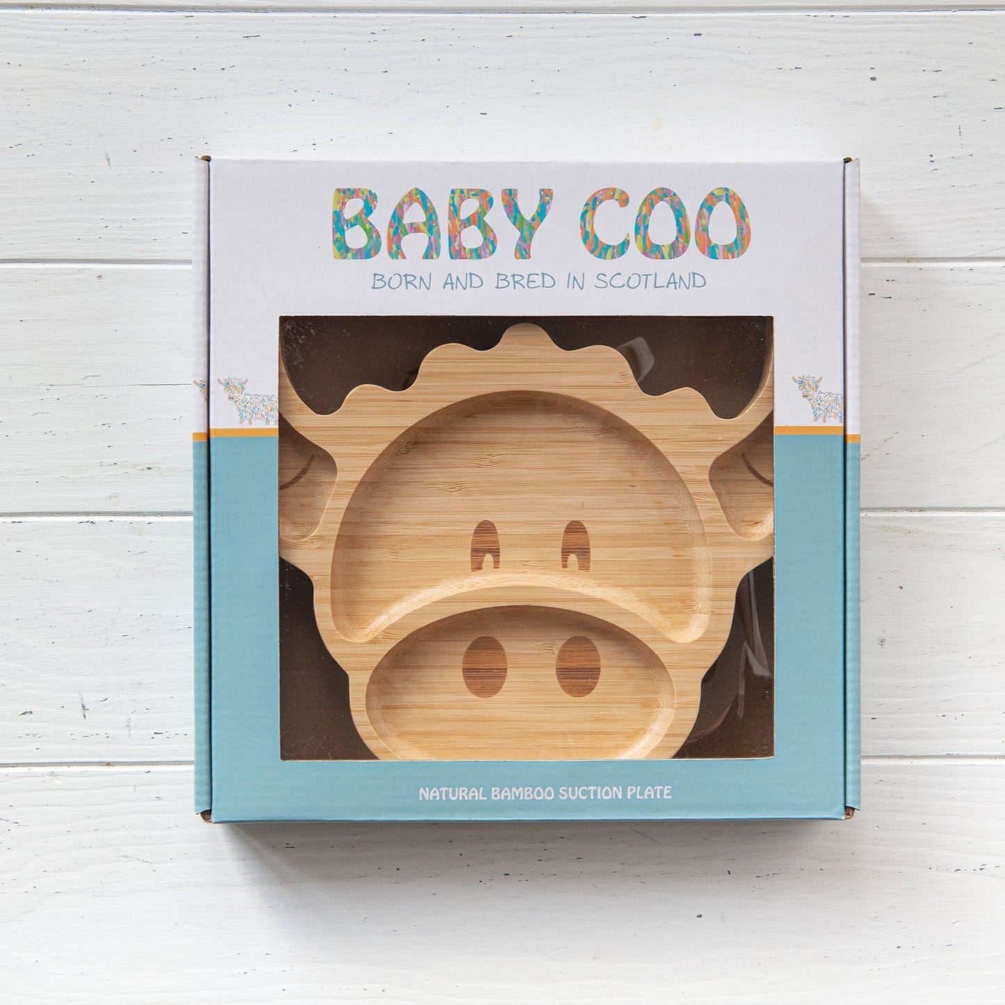 Baby Coo Natural Bamboo Plate