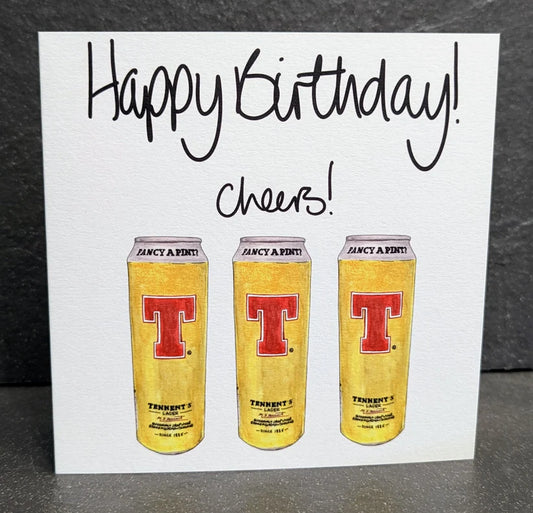 Happy Birthday! Tennents Trio