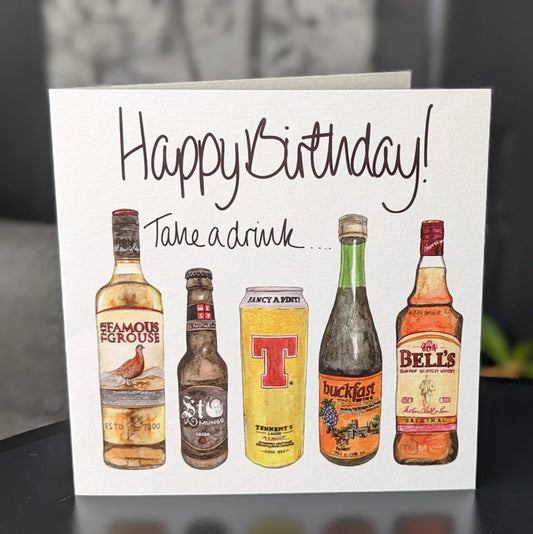 Happy Birthday! Take a drink....