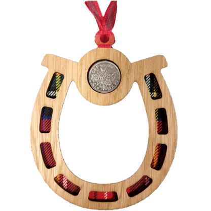 Horseshoe Lucky Sixpence