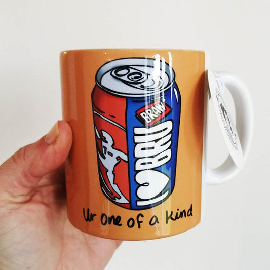 I Love Bru (Ur One of a Kind) Mug