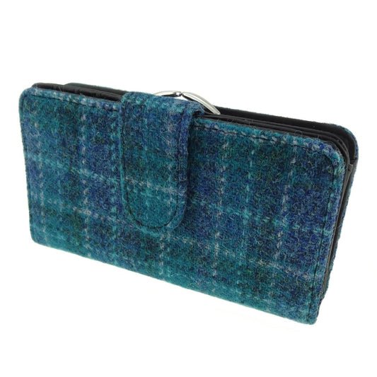 Harris Tweed 'Iona' Long Clasp Purse