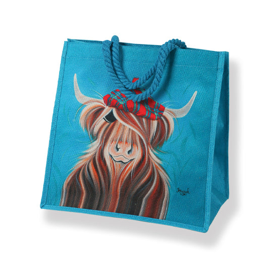 McMoo Hamish Jute Bag