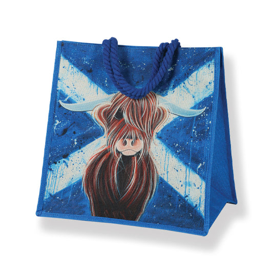 McMoo Highlander Jute Bag