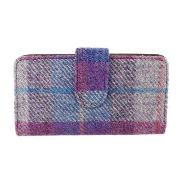 Harris Tweed 'Iona' Long Clasp Purse