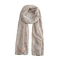 Stag Metallic Grey Scarf