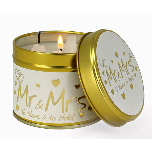 Mr & Mrs Lily-Flame Candle