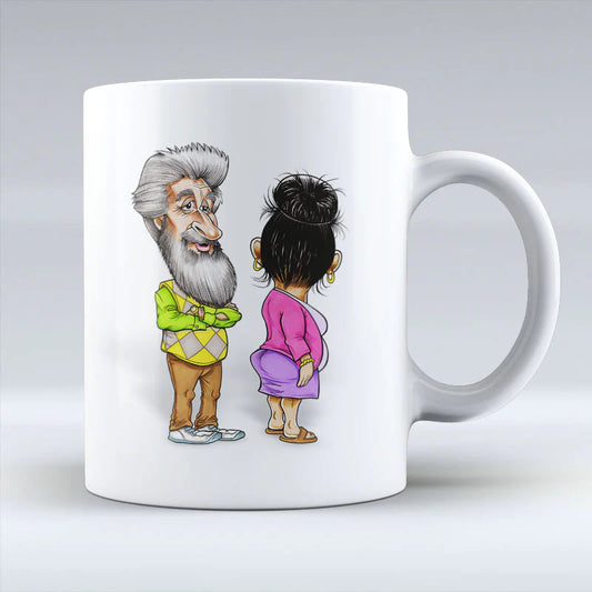 Auld Pals Mug - Mr & Mrs