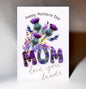 Mother's Day Thistle card