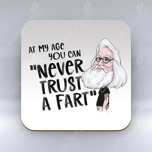 Oor Billy Coaster - 'Never Trust A Fart'