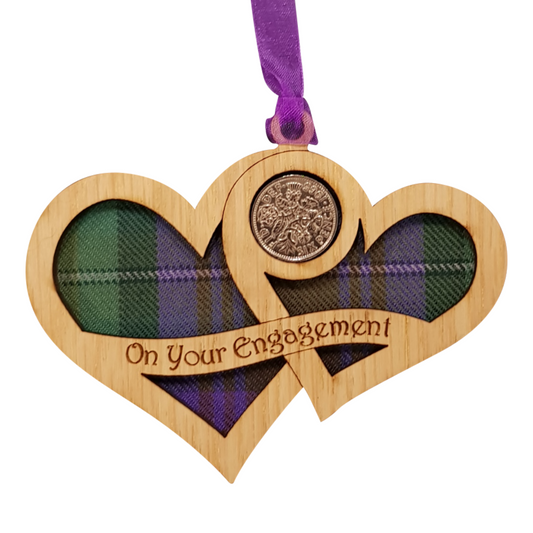 On Your Engagement Lucky Sixpence