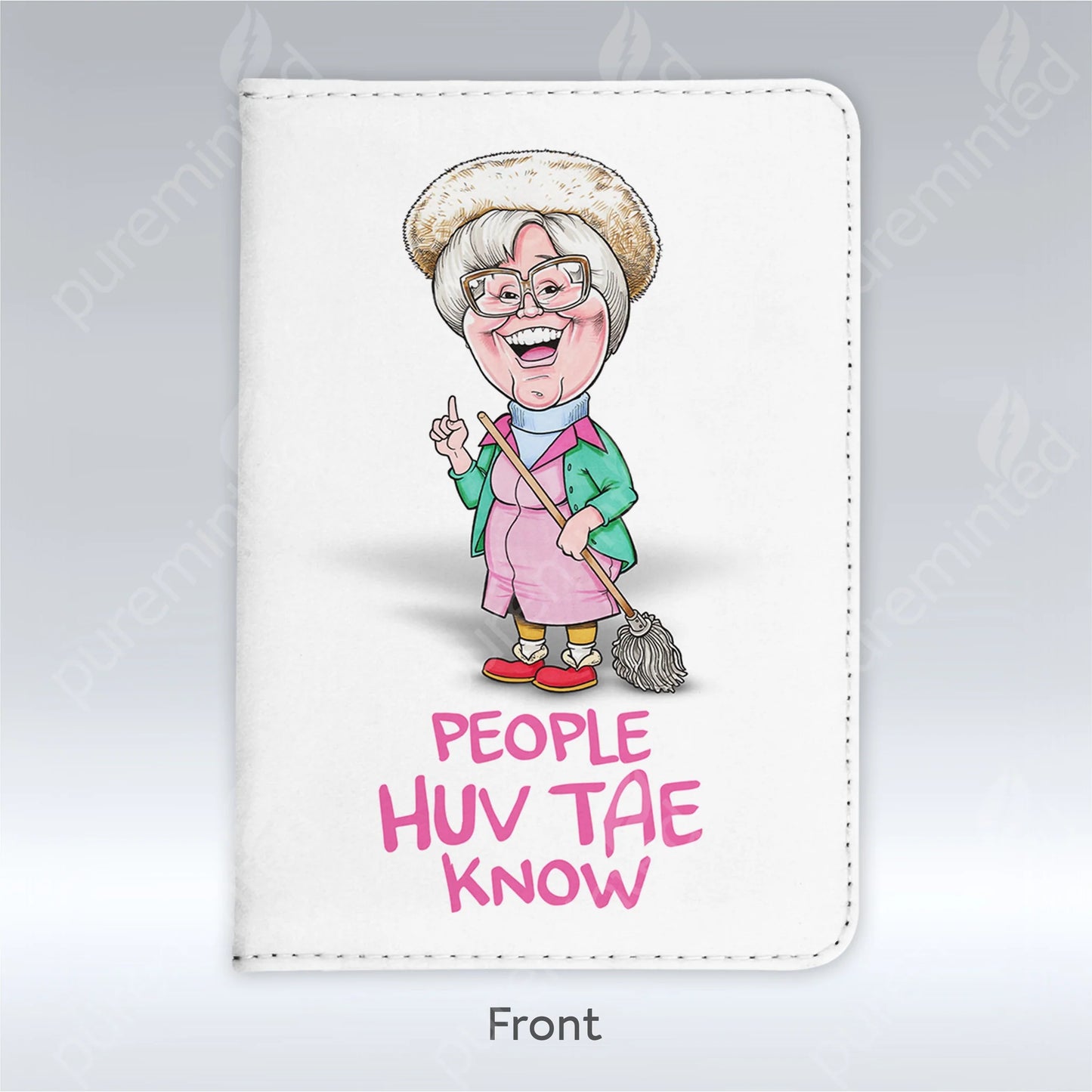Auld Pals People Huv Tae Know Passport Holder