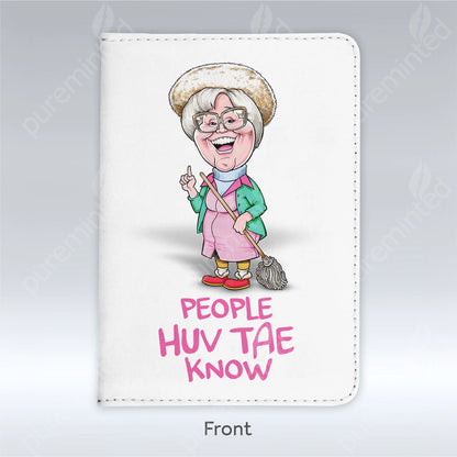 Auld Pals People Huv Tae Know Passport Holder