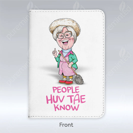 Auld Pals People Huv Tae Know Passport Holder