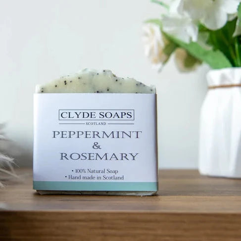 Peppermint, Rosemary & Poppy Soap