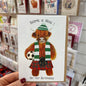 Score A Goal On Yer Birthday (green) card