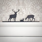 Red Deer Family Group Door Topper