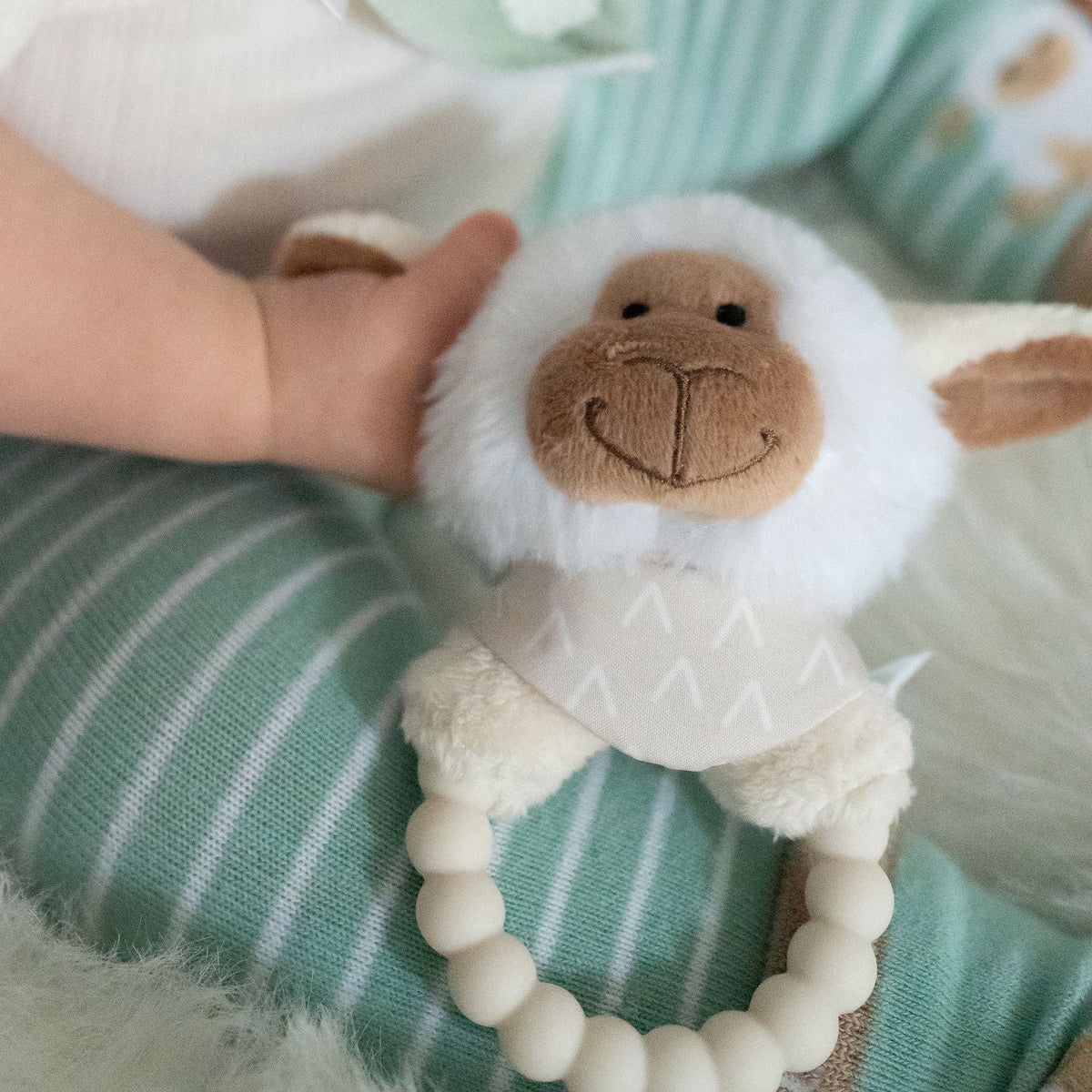 Sheep Baby Plush Rattle