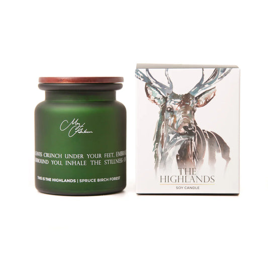 The Highlands Stag Soy Candle