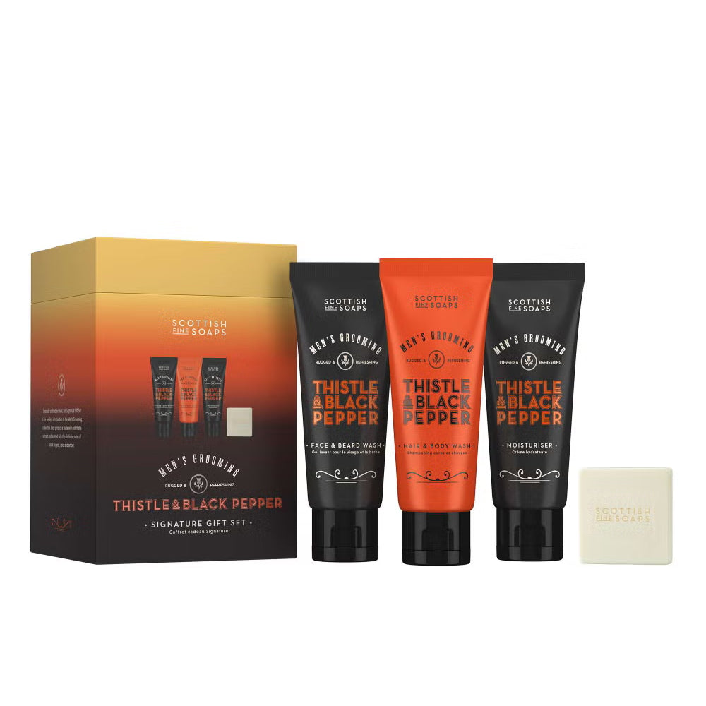 Thistle & Black Pepper Men's Signature Gift Set