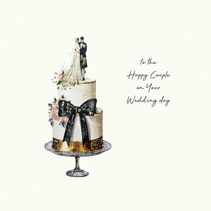 To The Happy Couple On Your Wedding Day Card