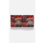 McMoo Tartan Paint Coasters 6 pack