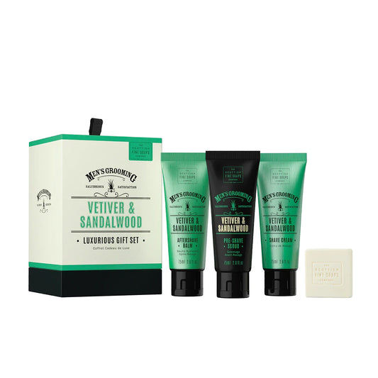 Vetiver & Sandalwood Men's Luxurious Gift Set