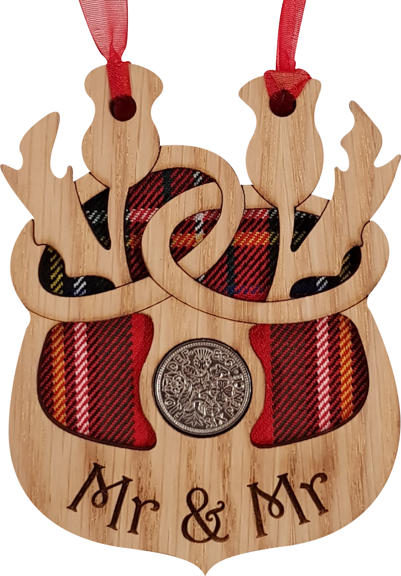 Mr & Mr Lucky Sixpence Thistle