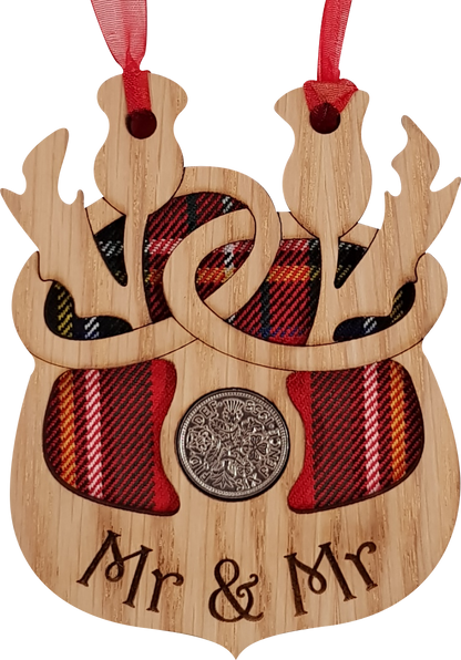 Mr & Mr Lucky Sixpence Thistle