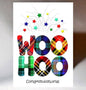 WooHoo Congratulations card