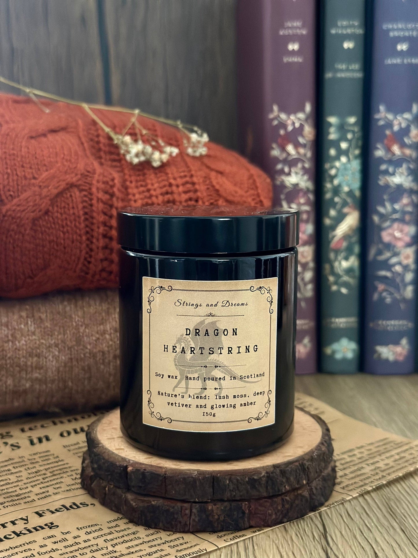 Dragon Heartstring Soy Wax Candle
