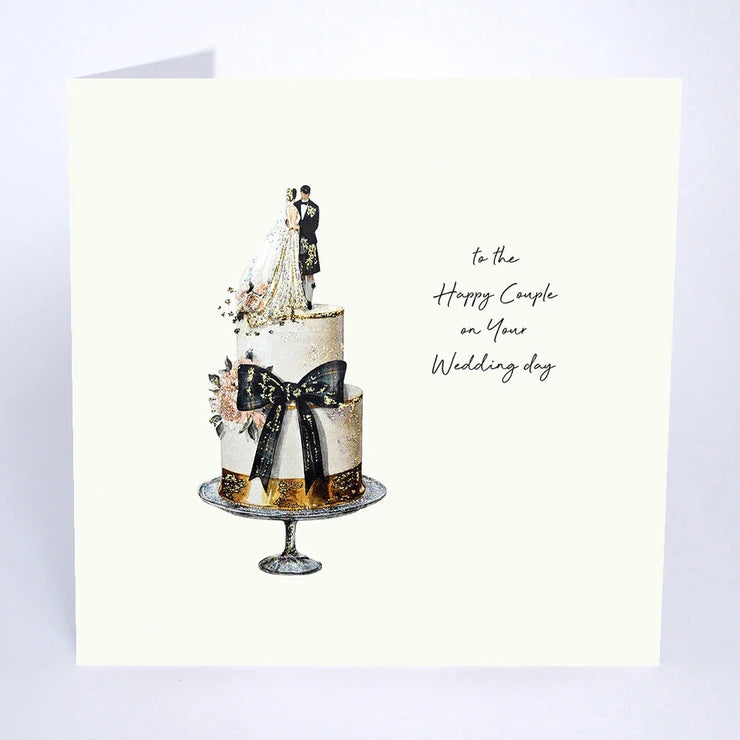 To The Happy Couple On Your Wedding Day Card